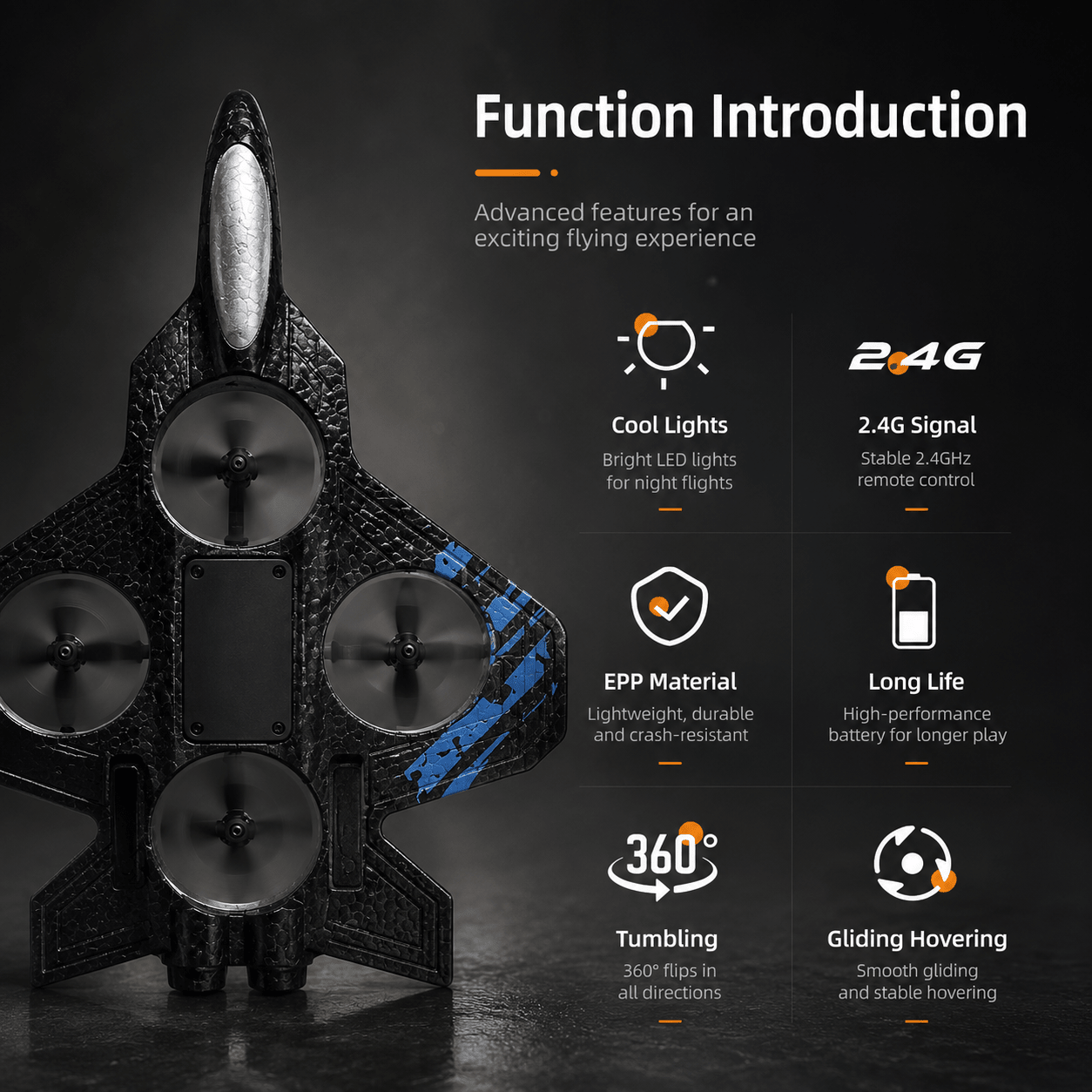 Fighter Jet Drone - InnerKid