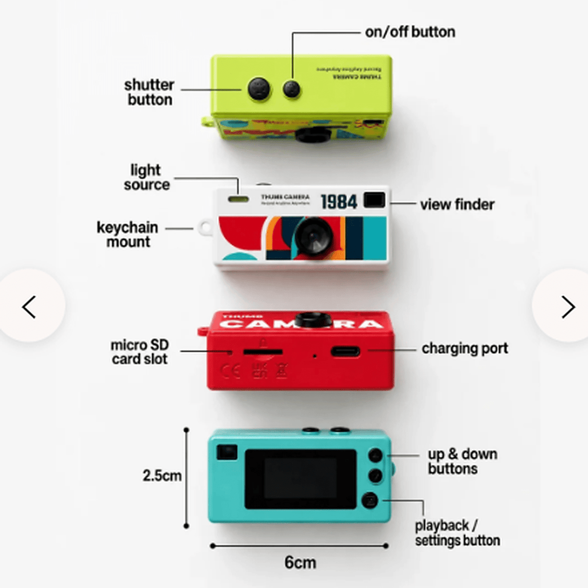 Mini Keychain Camera - InnerKid