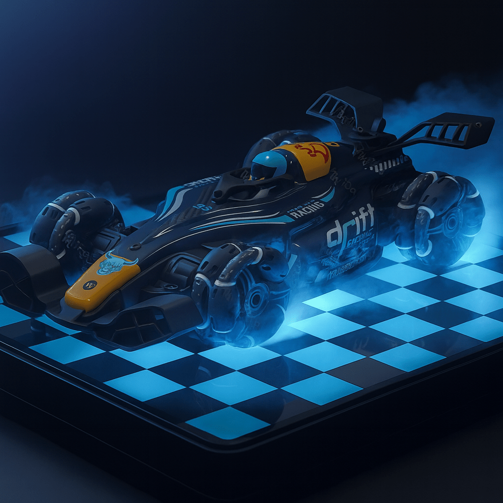 RC Formula F1 Drift Smoke Car - InnerKid