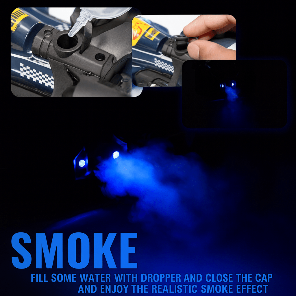 RC Formula F1 Drift Smoke Car - InnerKid