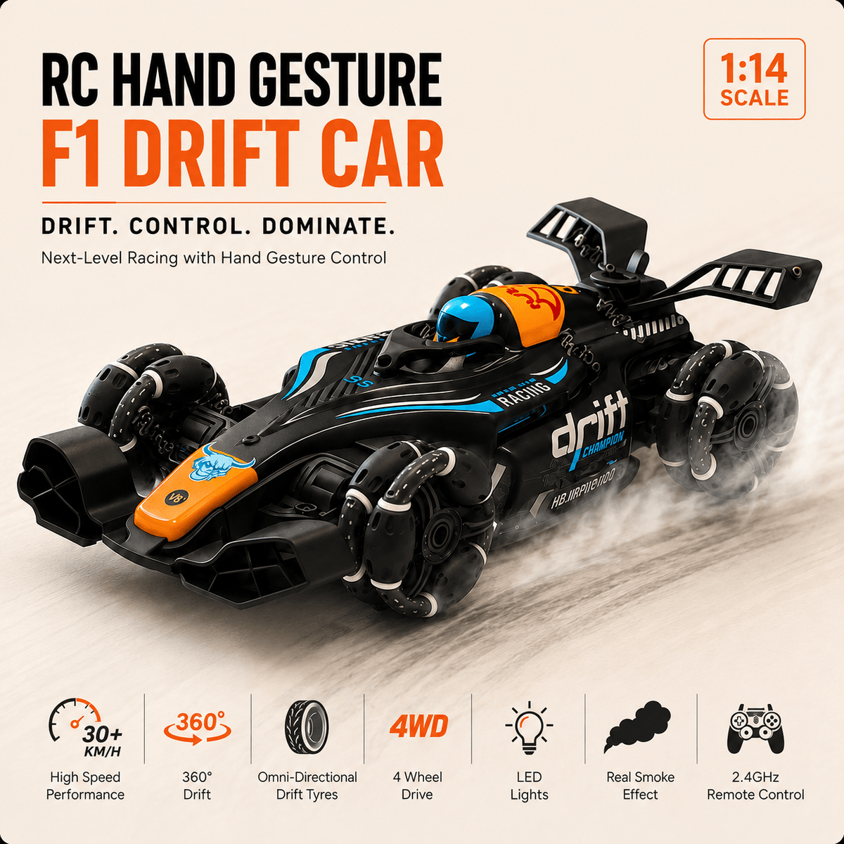RC Hand Gesture F1 Drift Car - InnerKid